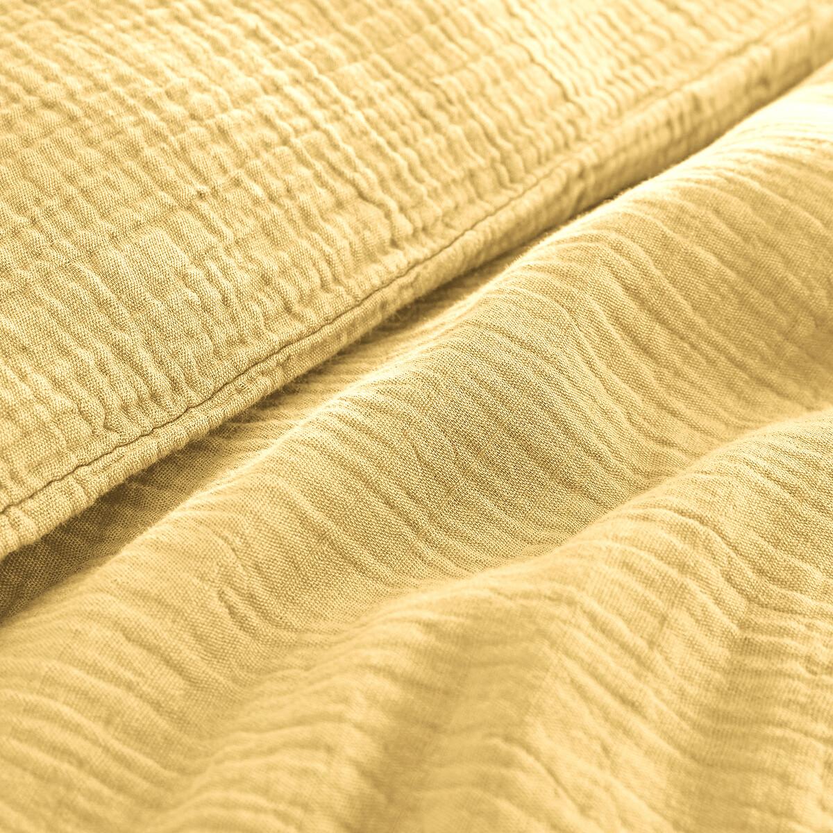 Yafa 100% Organic Cotton Muslin 200 Thread Count Duvet Cover – image 4
