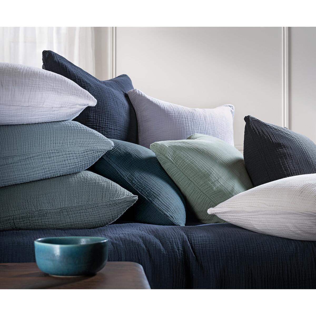 Yafa 100% Organic Cotton Muslin 200 Thread Count Duvet Cover – image 7
