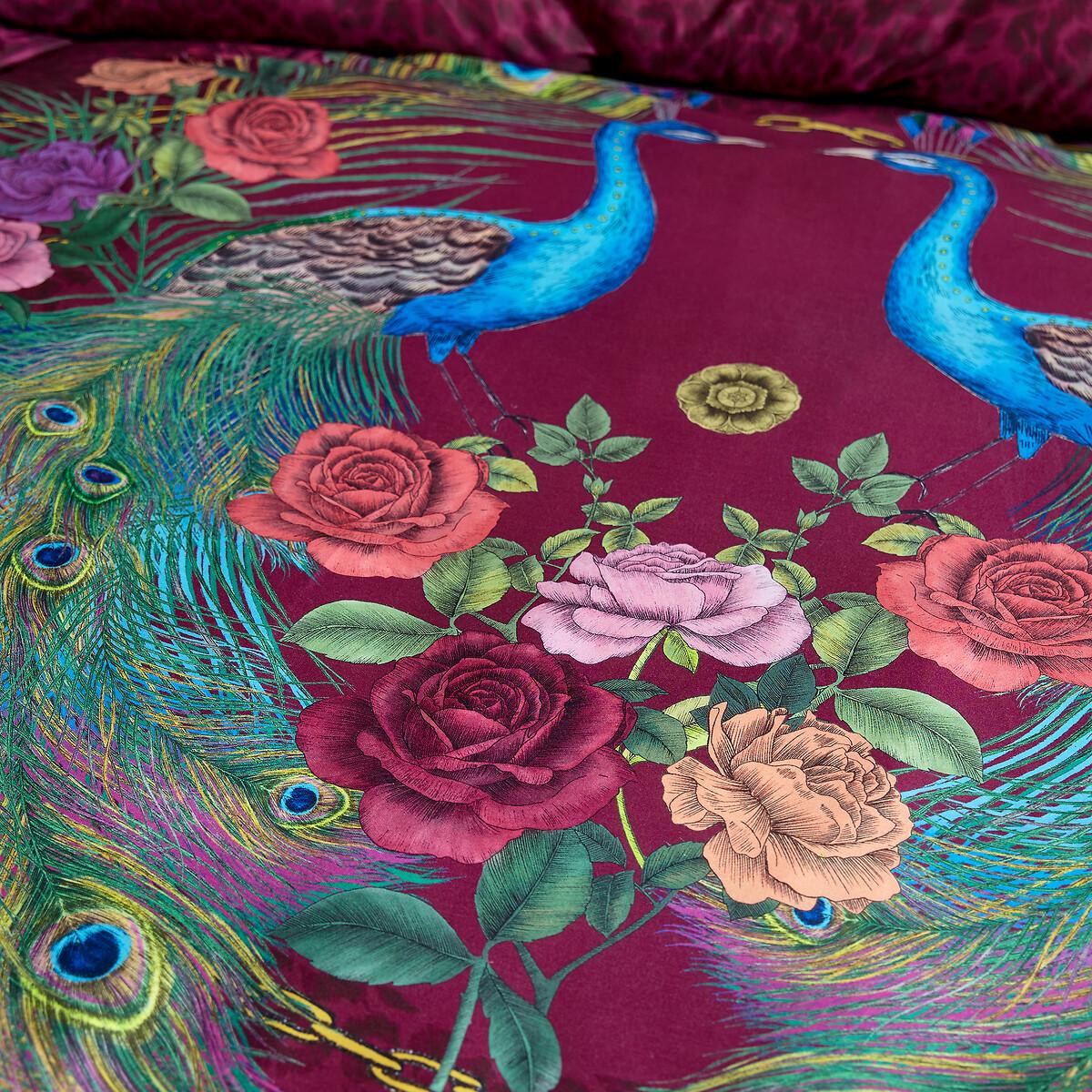 Xanadu Peacock 200 Thread Count Cotton Sateen Duvet Cover Set – image 5