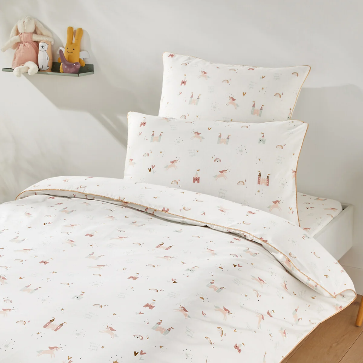 Unicorn Castle 100% Cotton Duvet Cover – image 2