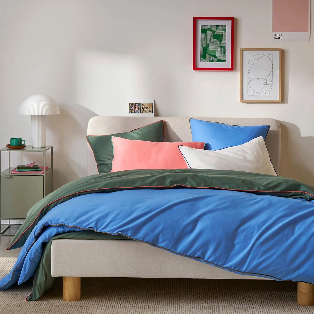 Macha Plain Cotton Duvet Cover – image 2