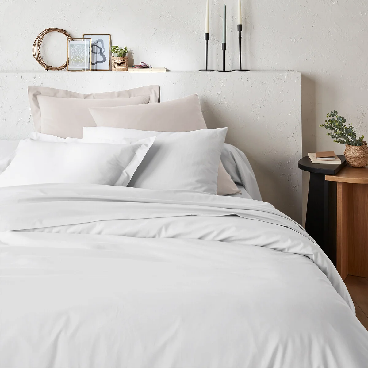 Scenario Plain 100% Organic Cotton Duvet Cover – image 1