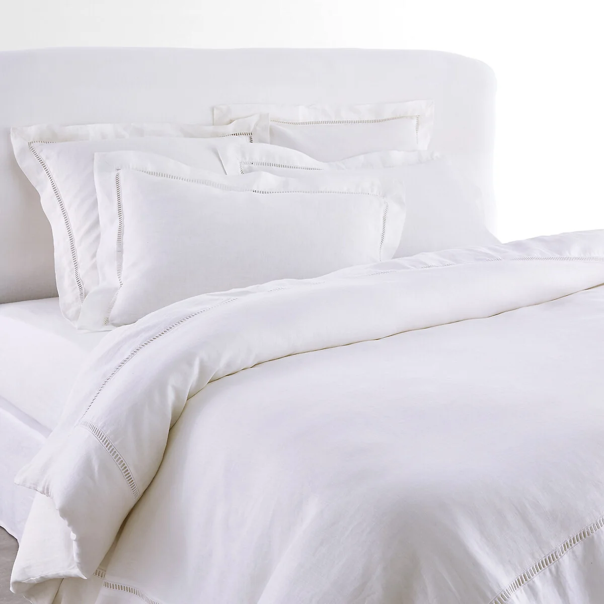 Scala 100% Washed Linen 200 Thread Count Duvet Cover – image 2