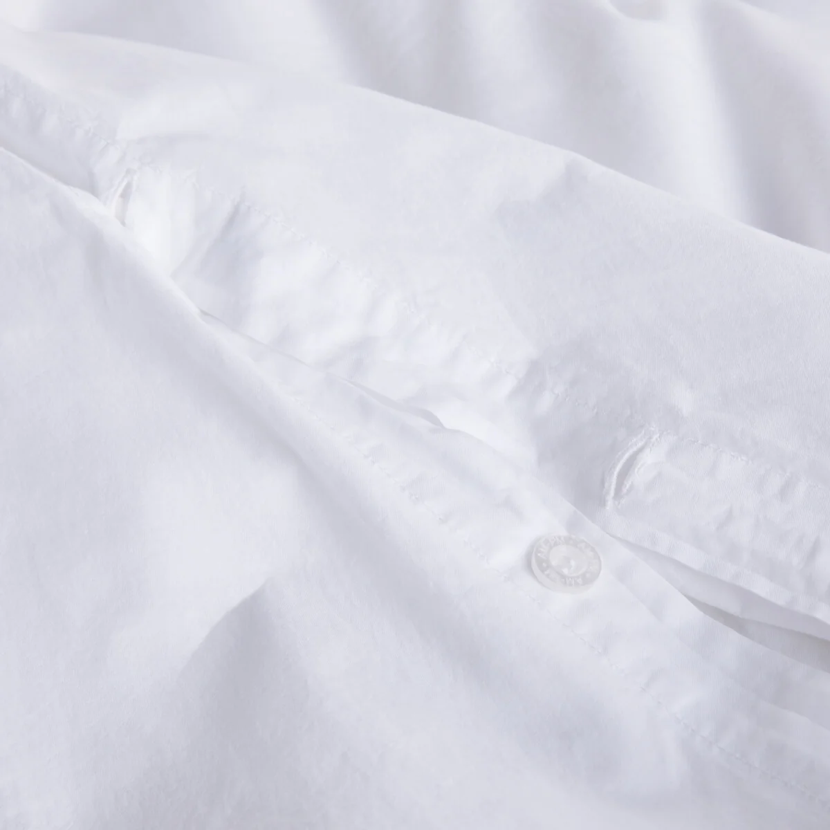 Lenza Organic Cotton Percale and Lyocell 200 Thread Count Duvet Cover – image 3