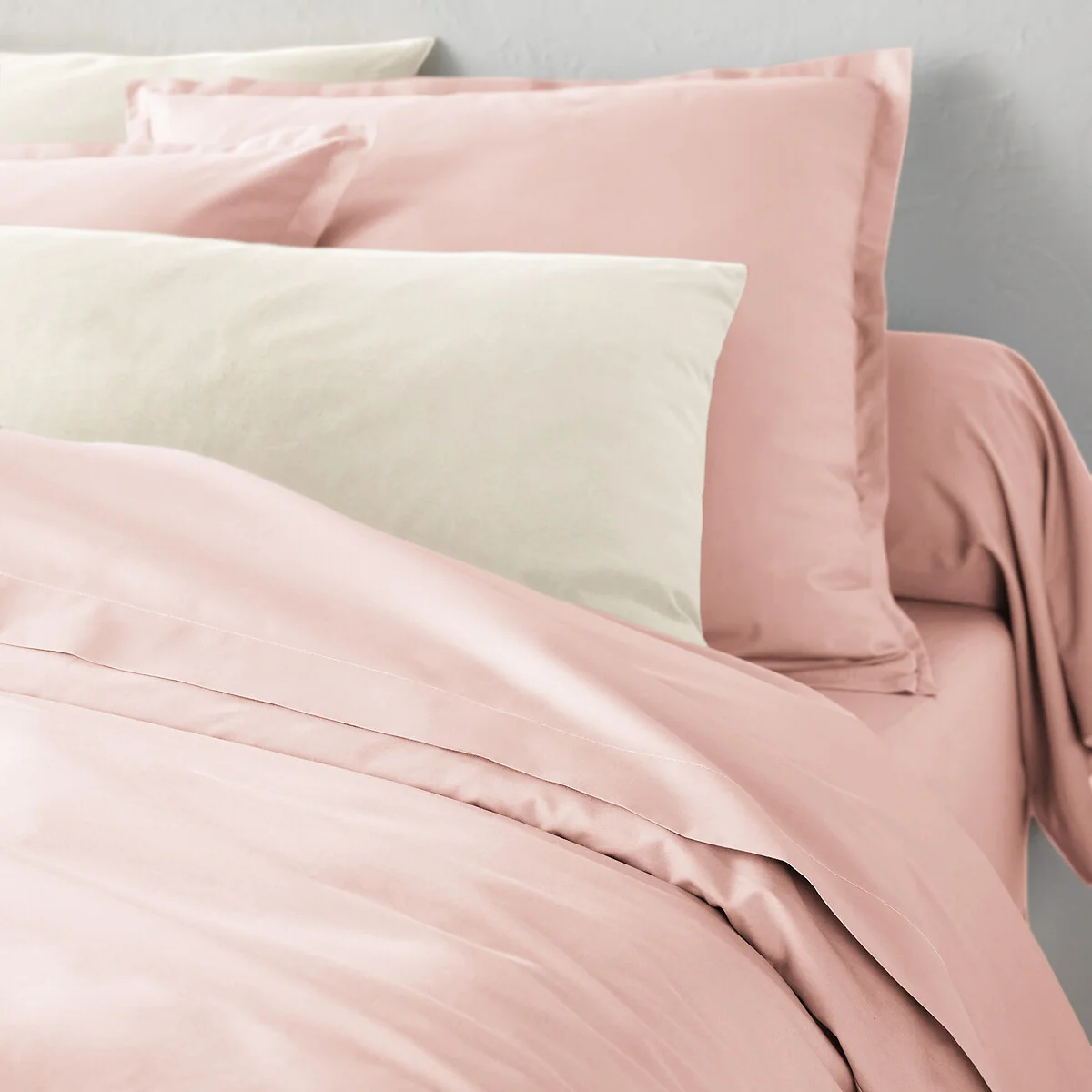 Scenario Cotton Percale 200 Thread Count Zip-Up Duvet Cover – image 2