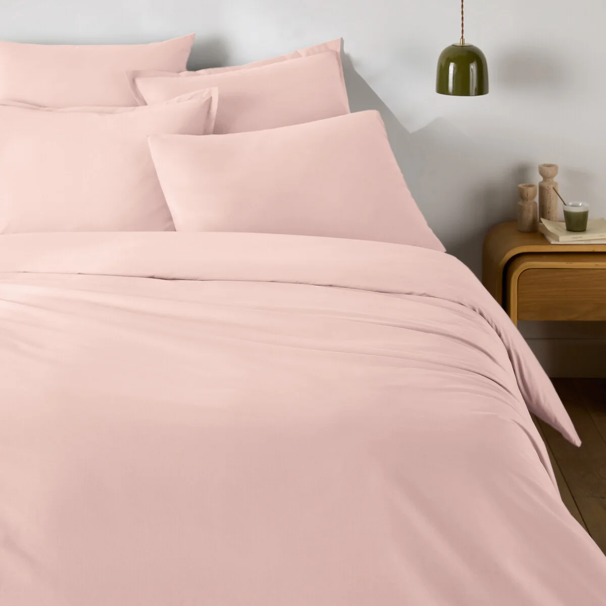 Scenario Cotton Percale 200 Thread Count Zip-Up Duvet Cover – image 4