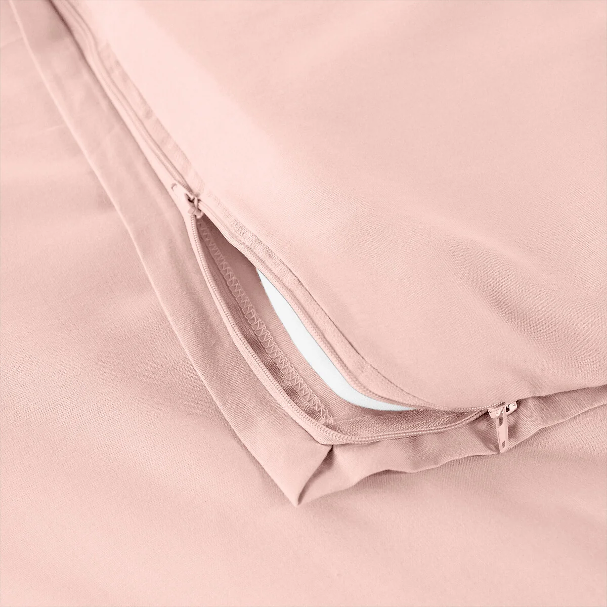 Scenario Cotton Percale 200 Thread Count Zip-Up Duvet Cover – image 7