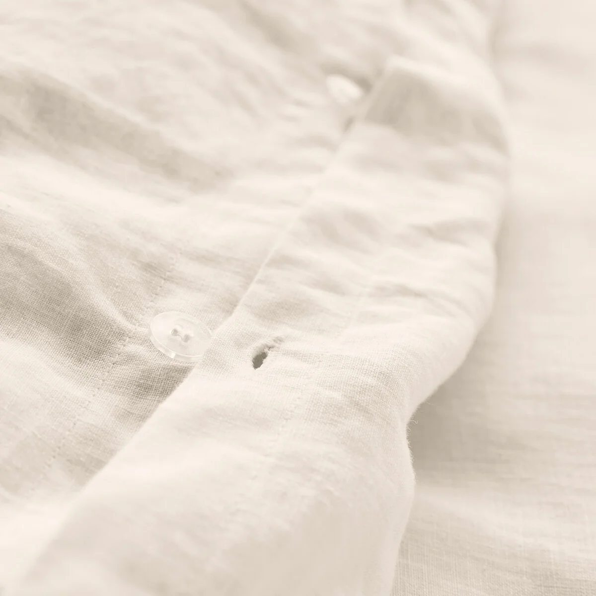 Linot Plain 100% Washed Linen Duvet Cover – image 5