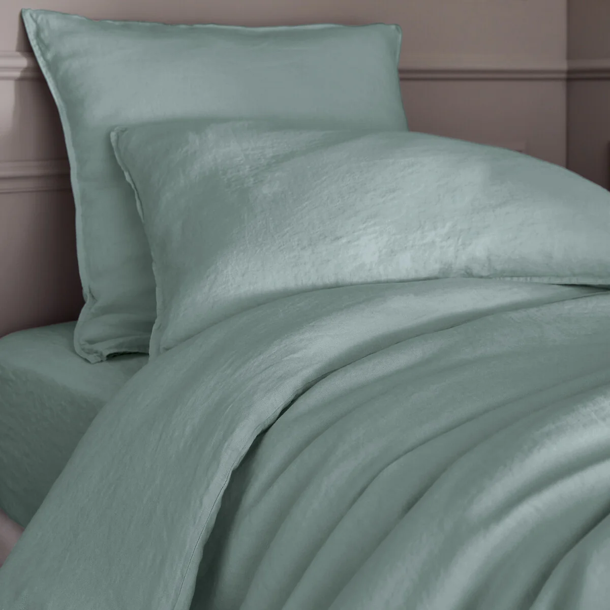 Elina 100% Washed Linen Duvet Cover – image 2