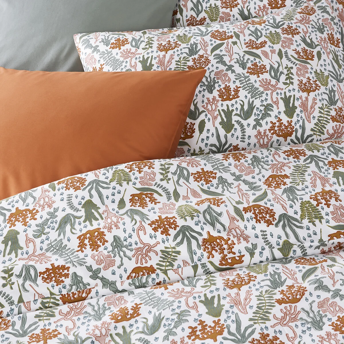 Lara Floral 100% Cotton Duvet Cover – image 2