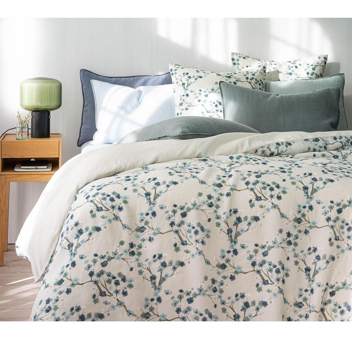 Nagoya Floral Cotton & Hemp Duvet Cover Cover – image 6