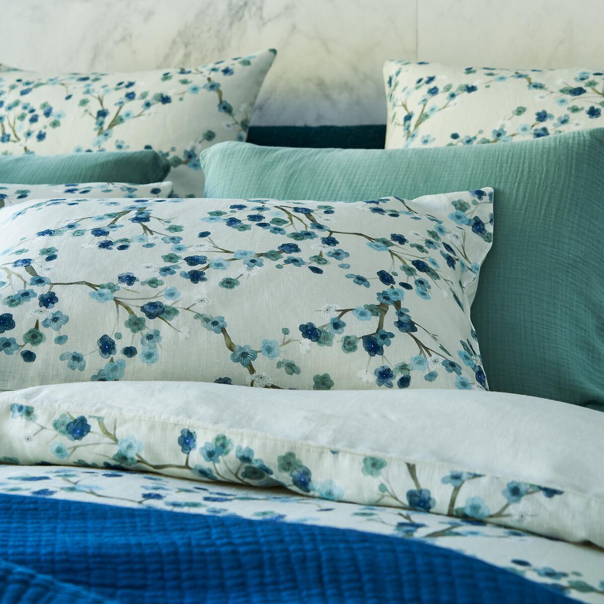 Nagoya Floral Cotton & Hemp Duvet Cover Cover – image 7