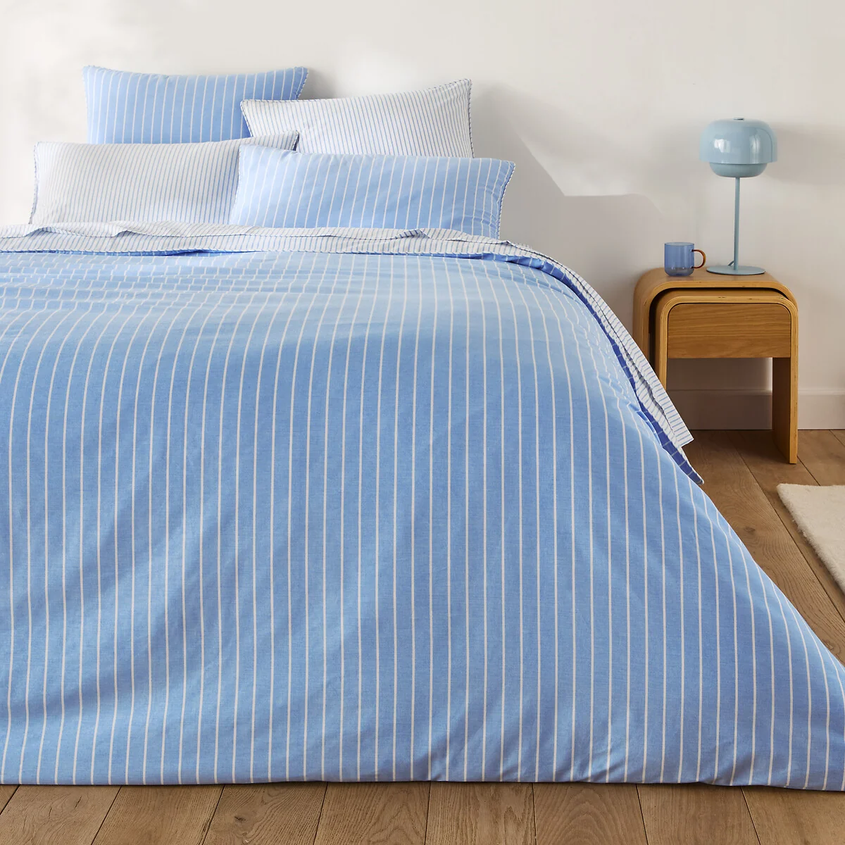 Edward Duvet Cover in Cotton Percale – image 3