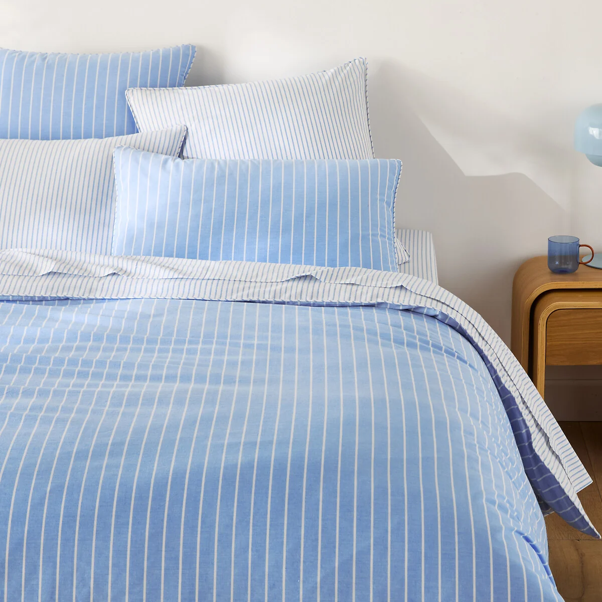 Edward Duvet Cover in Cotton Percale – image 1