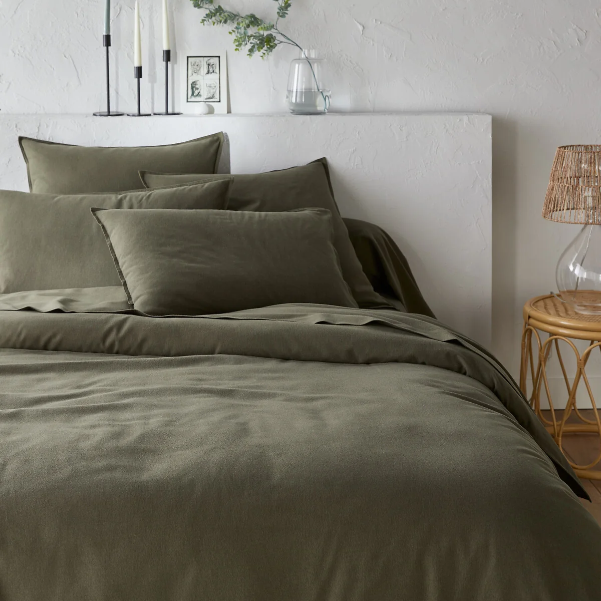 Clara 100% Cotton Flannel Duvet Cover – image 1