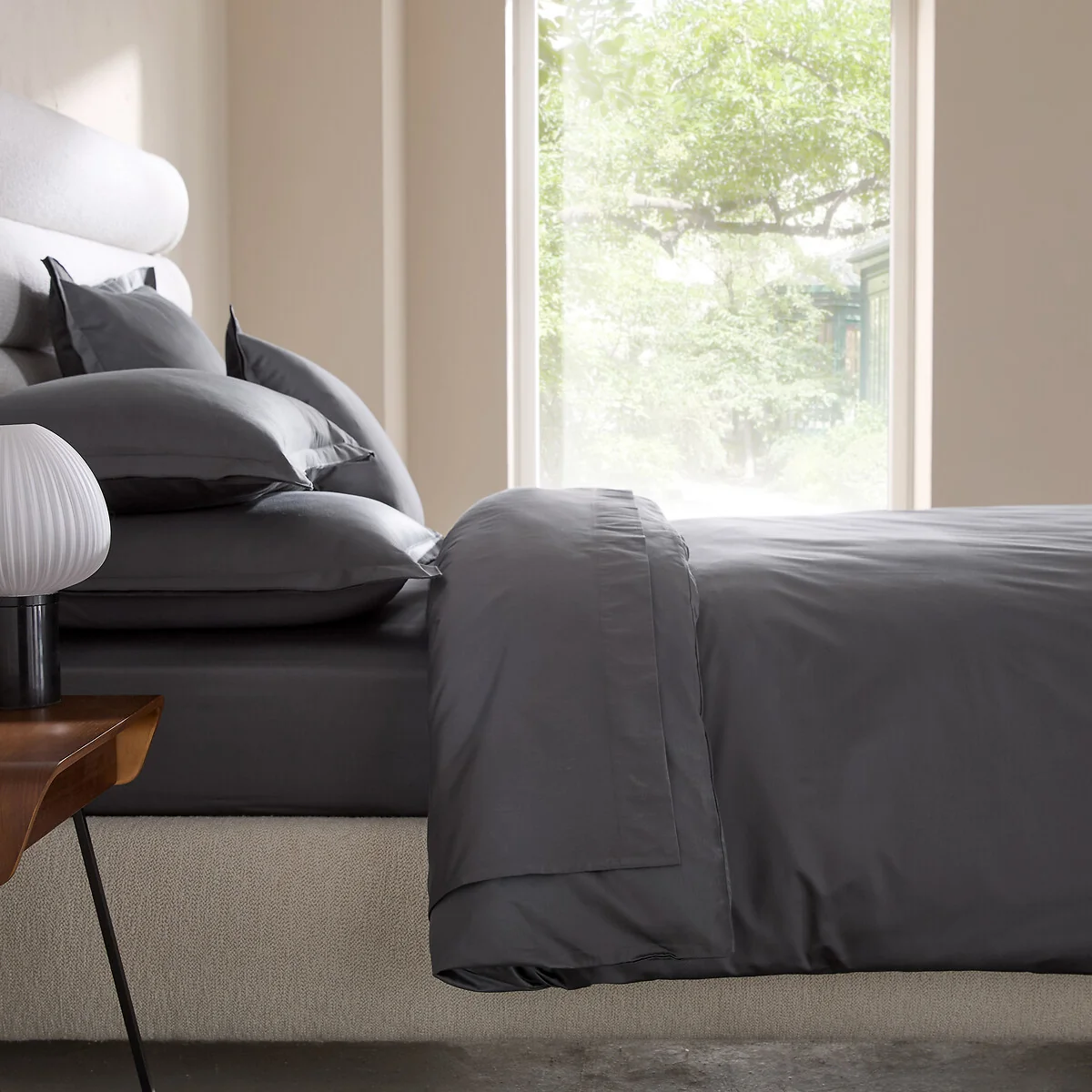 Galor Cotton Satin 400 Thread Count Duvet Cover – image 1
