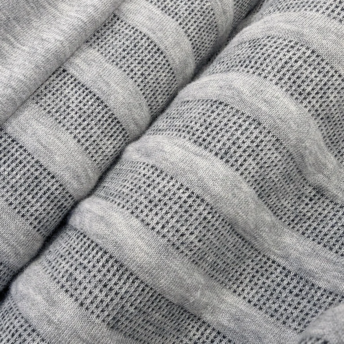 Archi Striped 100% Cotton Jersey Duvet Cover – image 3