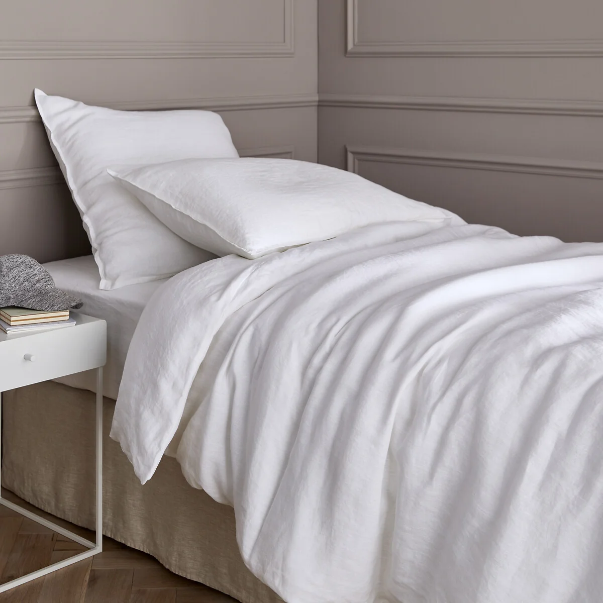Elina 100% Washed Linen Duvet Cover – image 1