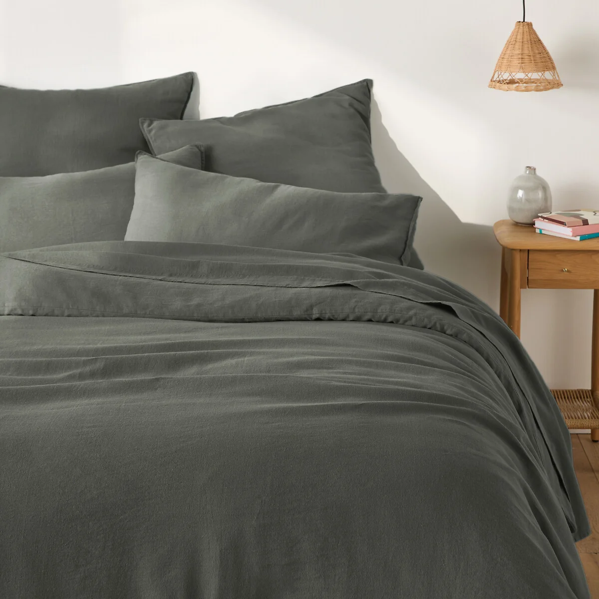 Marnie Duvet Cover in Washed Cotton/Linen