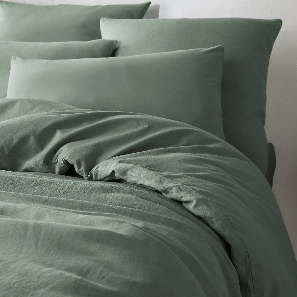 Annaba Two-Sided Washed Linen & Cotton Duvet Cover – image 3