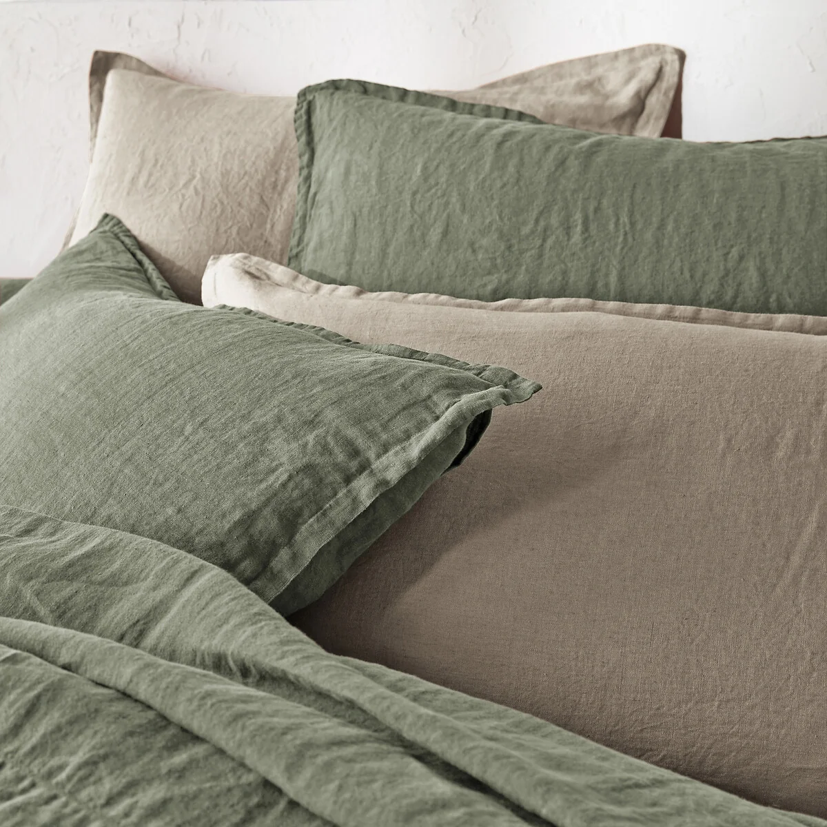 Linot Plain 100% Washed Linen Duvet Cover – image 2