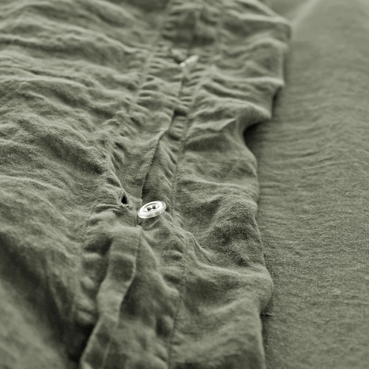 Linot Plain 100% Washed Linen Duvet Cover – image 4