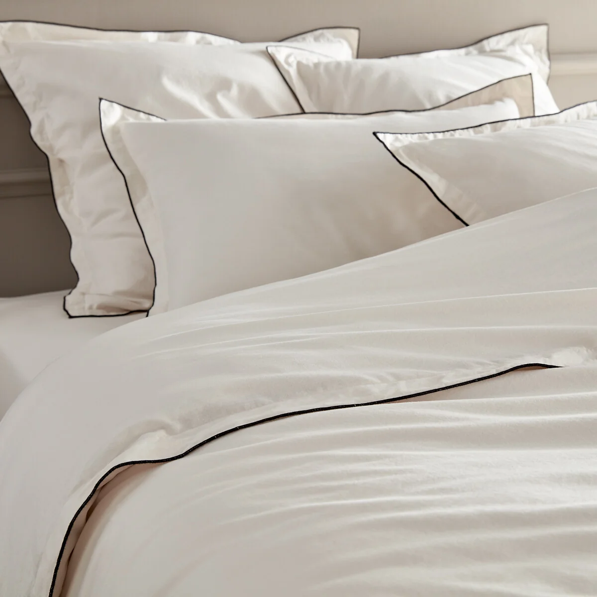 Washed Cotton Voile 400 Thread Count Duvet Cover – image 2