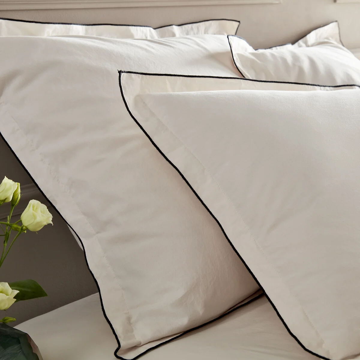Washed Cotton Voile 400 Thread Count Duvet Cover – image 3