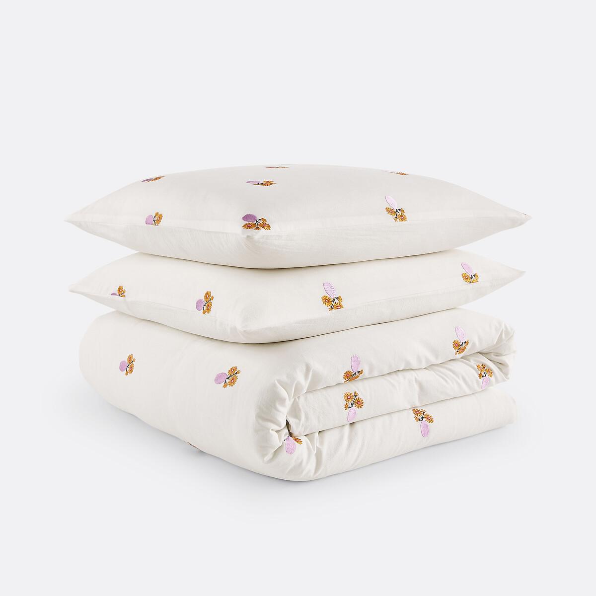 Duvet Cover Vintage Embroidered Cotton, Ariette – image 4