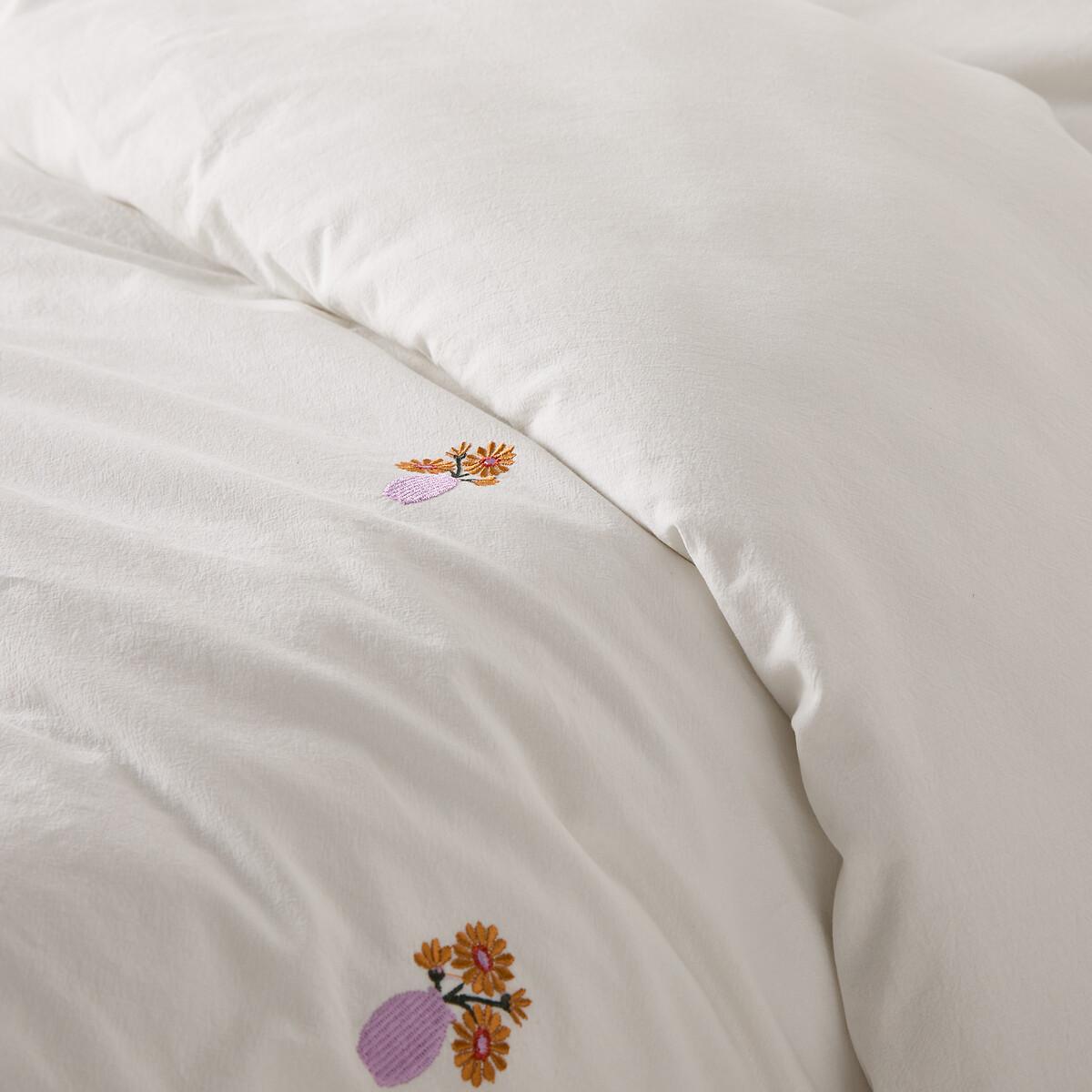 Duvet Cover Vintage Embroidered Cotton, Ariette – image 5