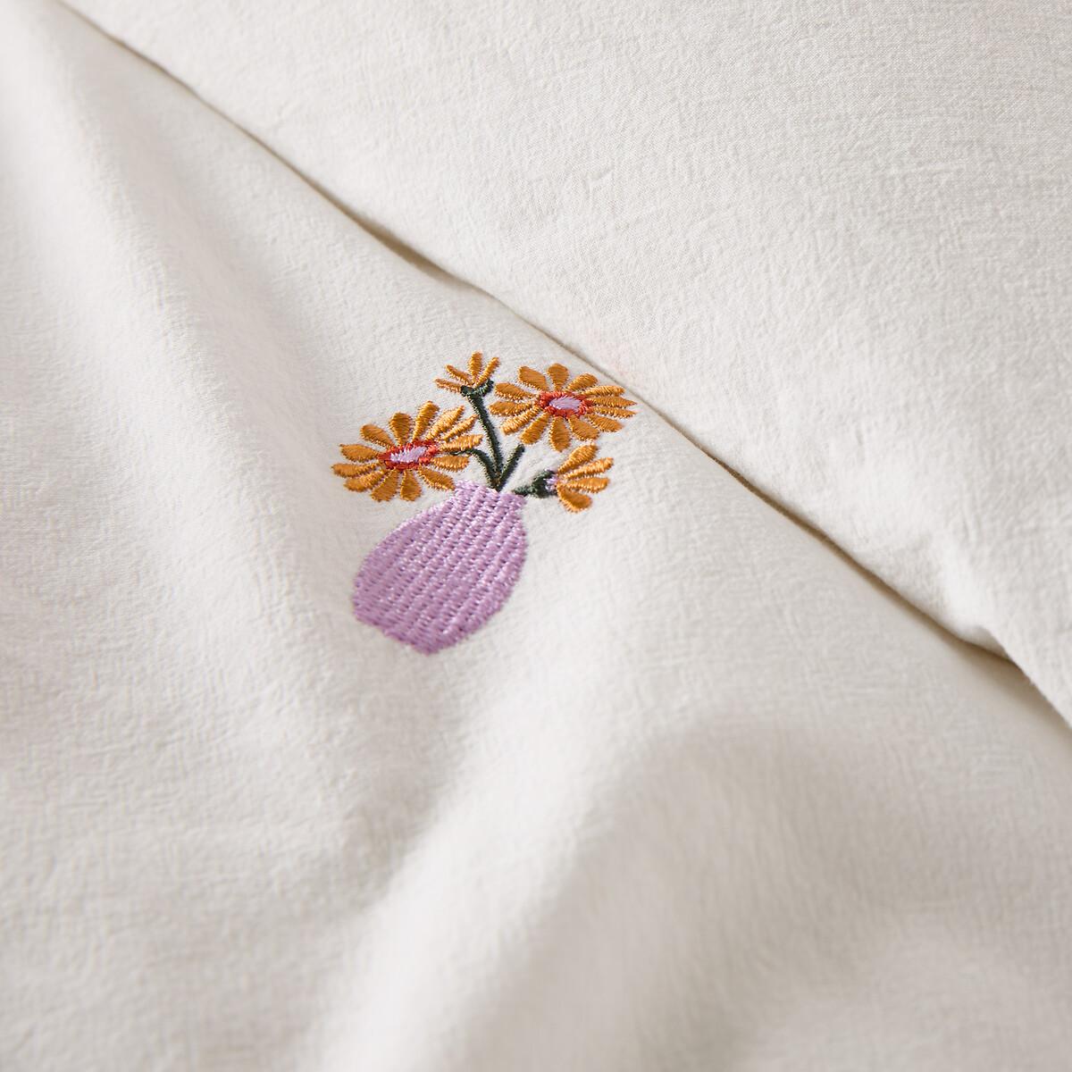 Duvet Cover Vintage Embroidered Cotton, Ariette – image 7
