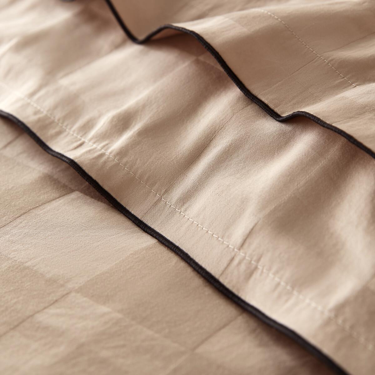 Victor Checkerboard 100% Washed Cotton Satin 300 Thread Count Duvet Cover – image 3