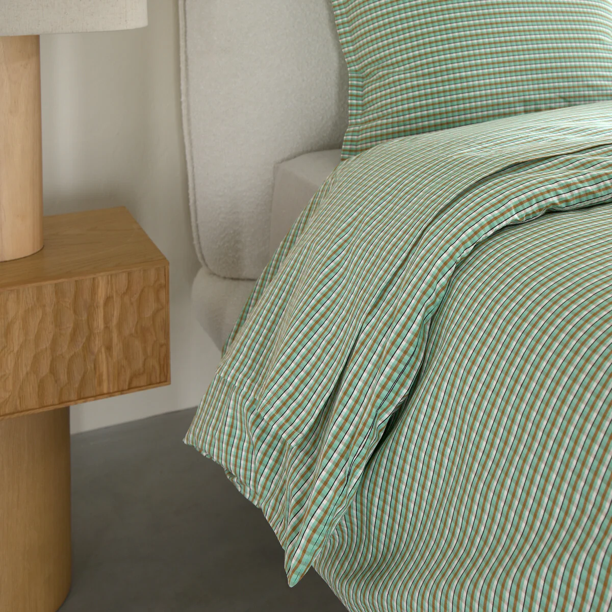 Jaliani Washed Percale Duvet Cover – image 4