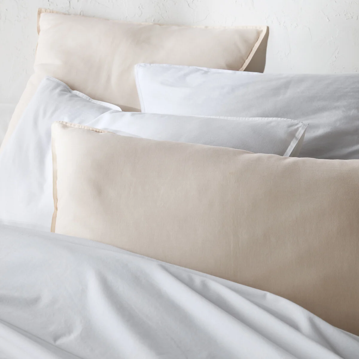 Scenario Plain 100% Washed Cotton Duvet Cover – image 3