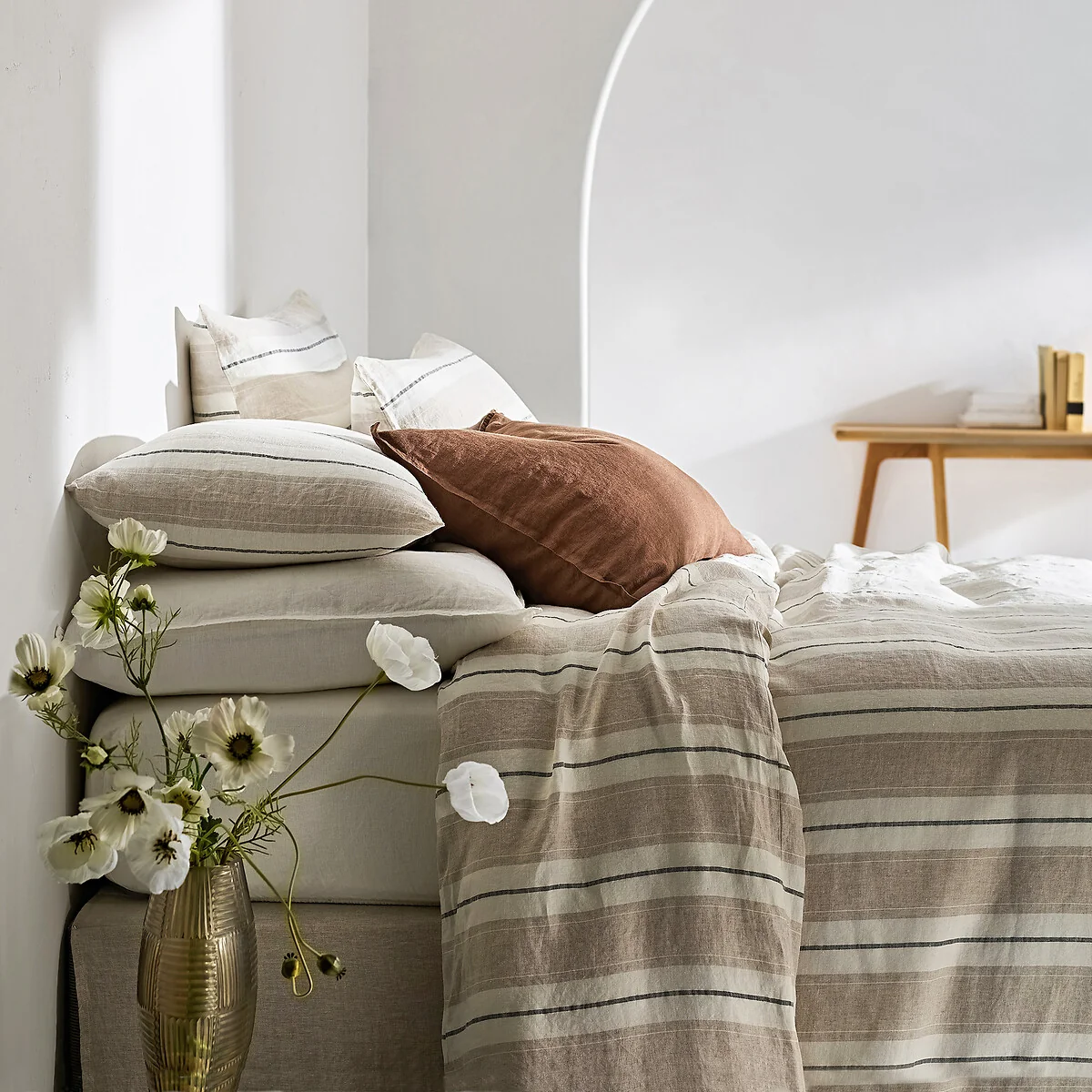 Makoun Washed Linen Duvet Cover – image 5