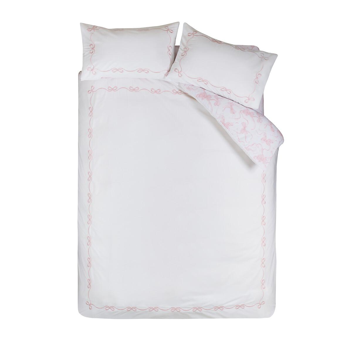 Bow Embroidery Duvet Cover Set – image 2