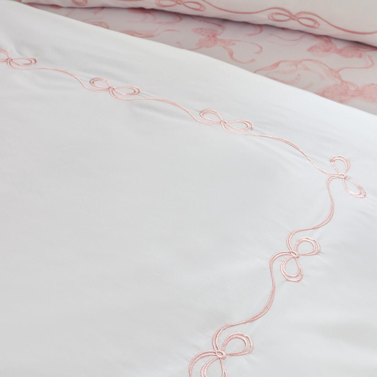 Bow Embroidery Duvet Cover Set – image 5