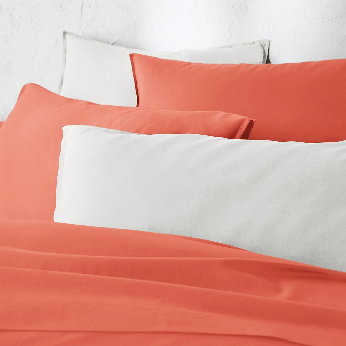 Scenario Plain 100% Washed Cotton Duvet Cover – image 2