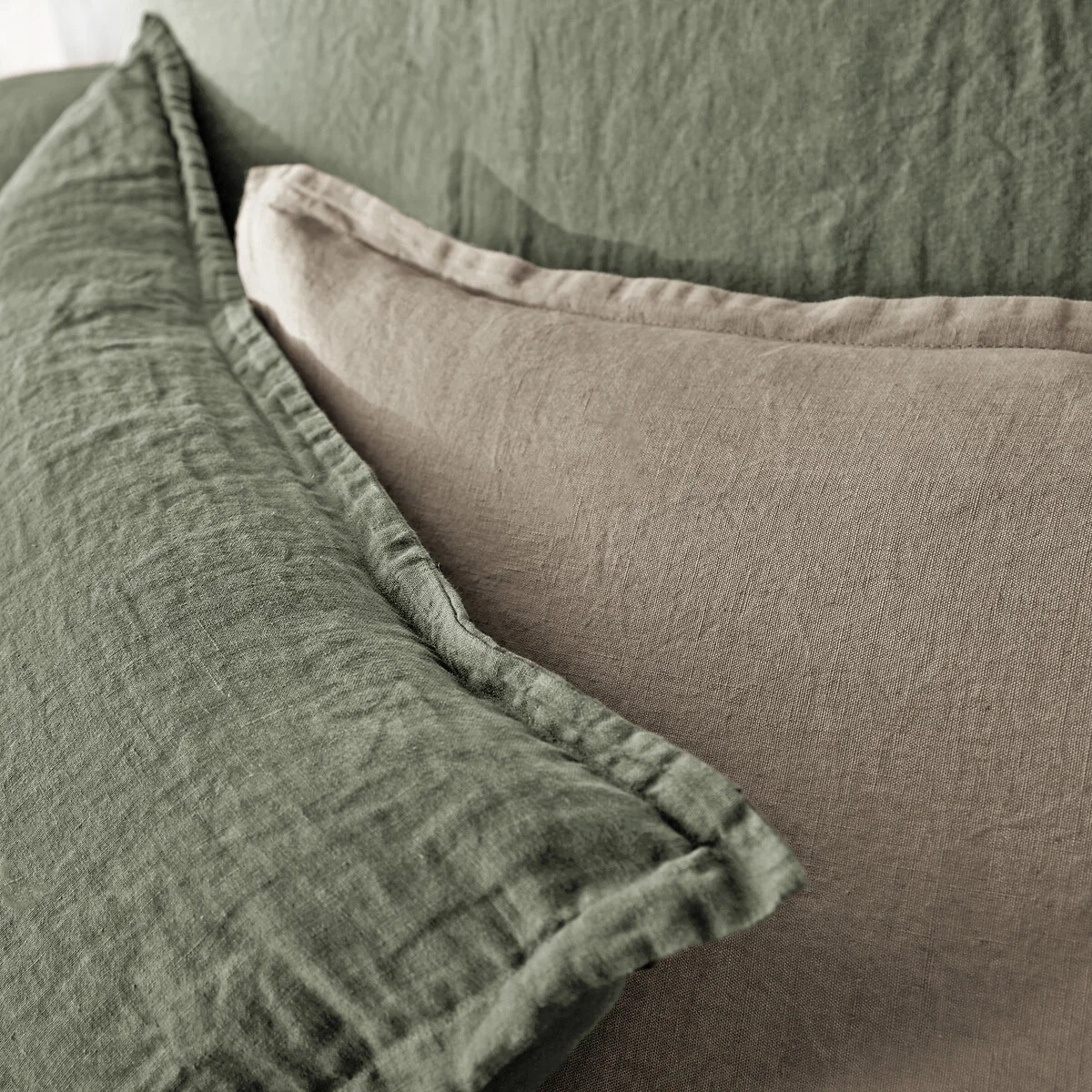 Linot Plain 100% Washed Linen Duvet Cover – image 3