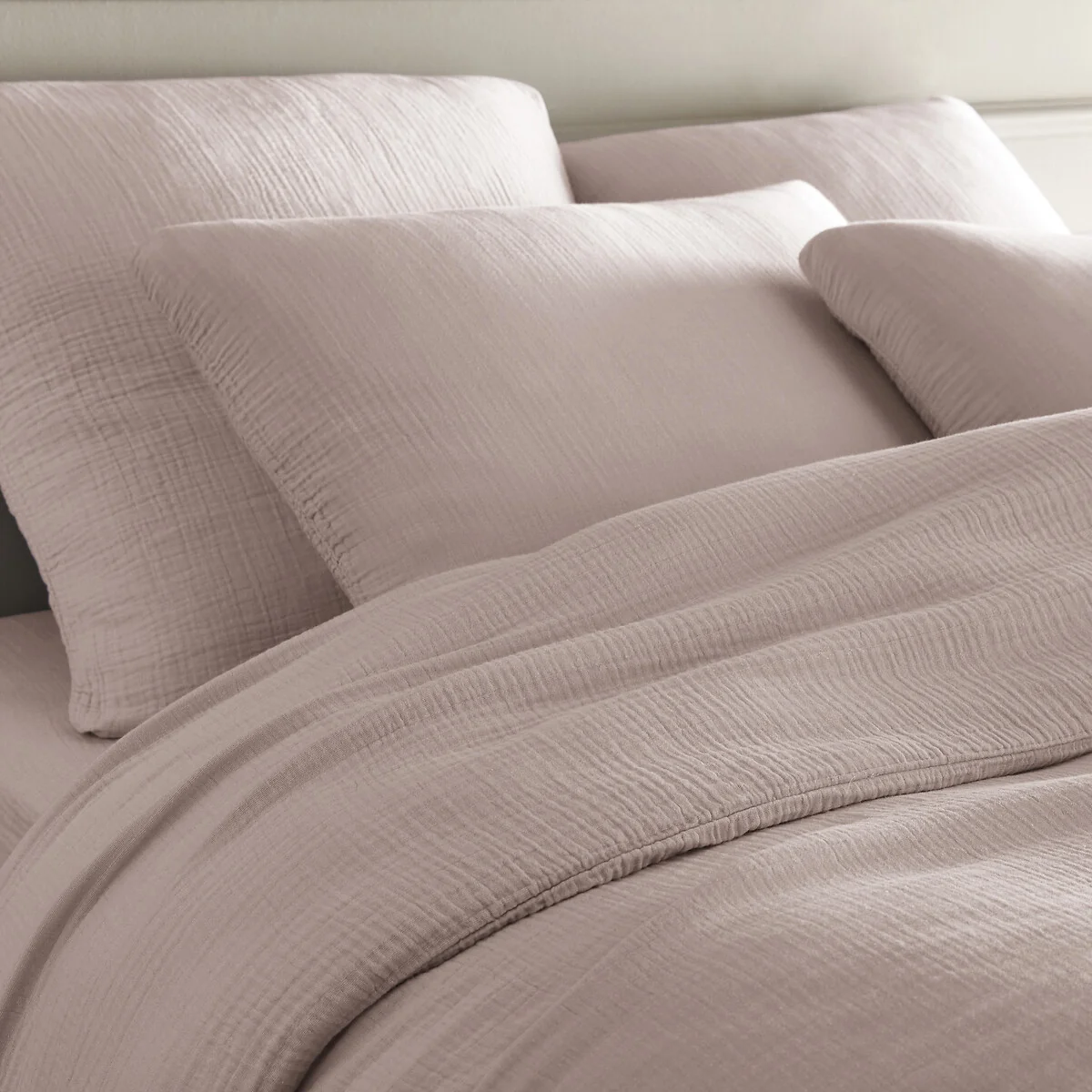 Yafa Organic Cotton Muslin Duvet Cover – image 3