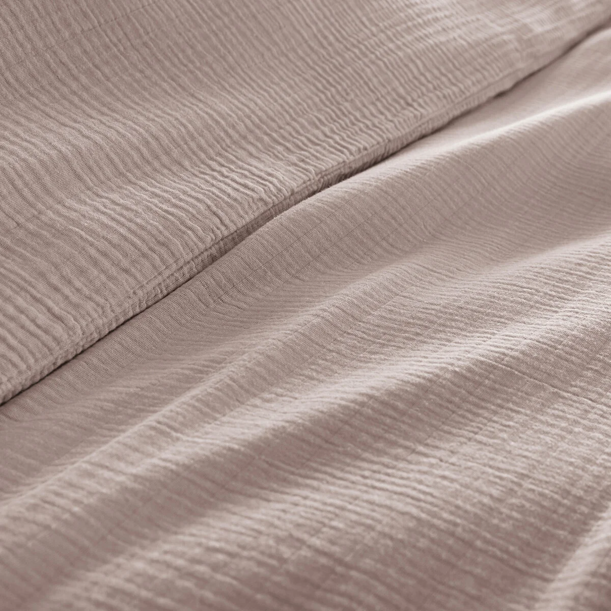 Yafa Organic Cotton Muslin Duvet Cover – image 5