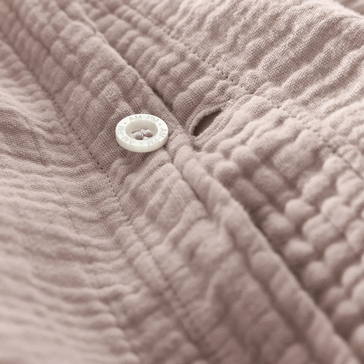 Yafa Organic Cotton Muslin Duvet Cover – image 6
