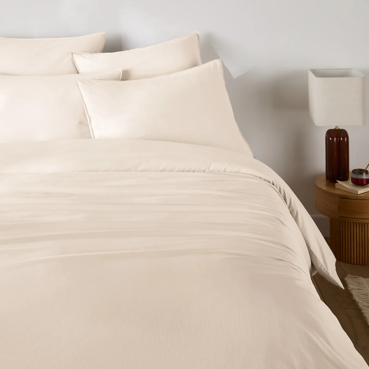 Scenario Plain 100% Washed Cotton Duvet Cover – image 4