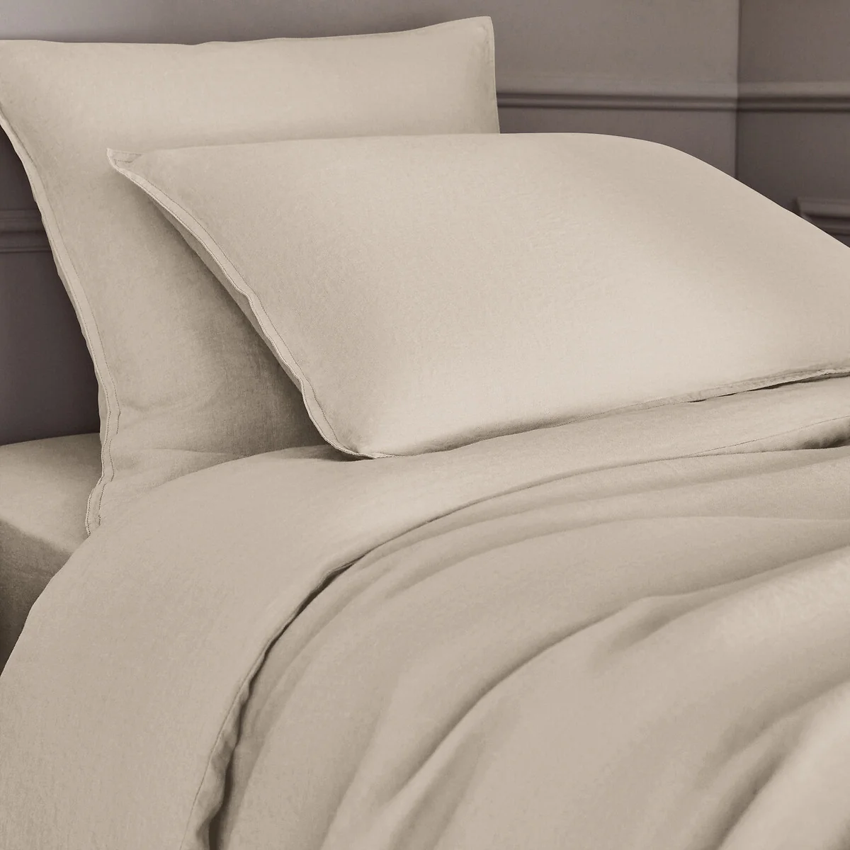 Elina 100% Washed Linen Duvet Cover – image 2