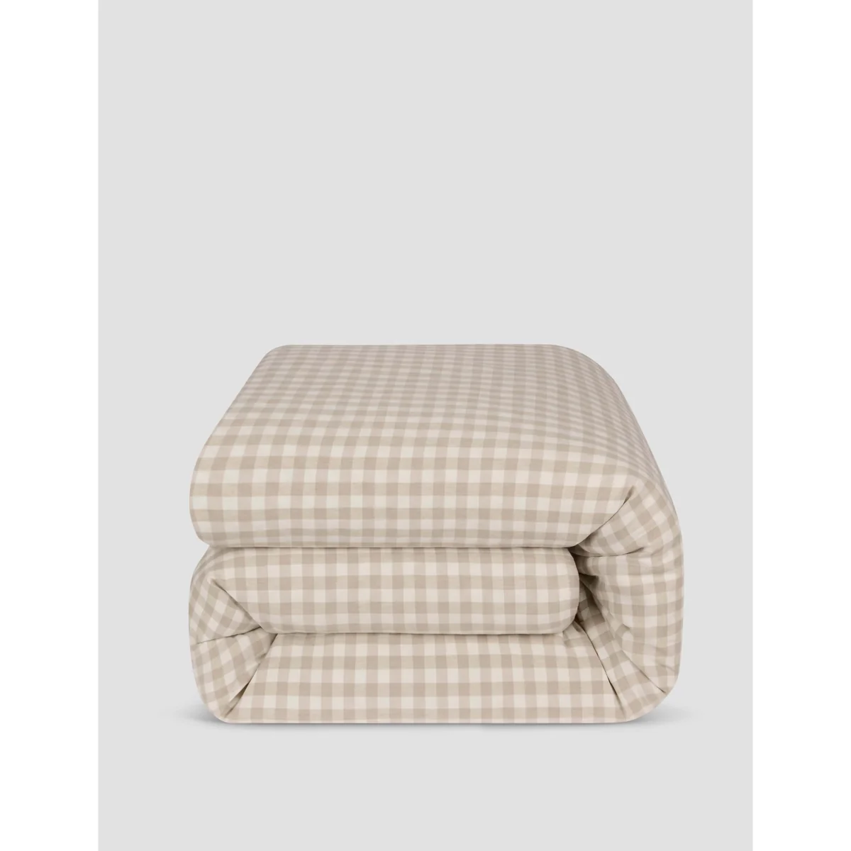 Piglet In Bed Pembroke Linen Rich Gingham Duvet Cover Red Mix – image 5