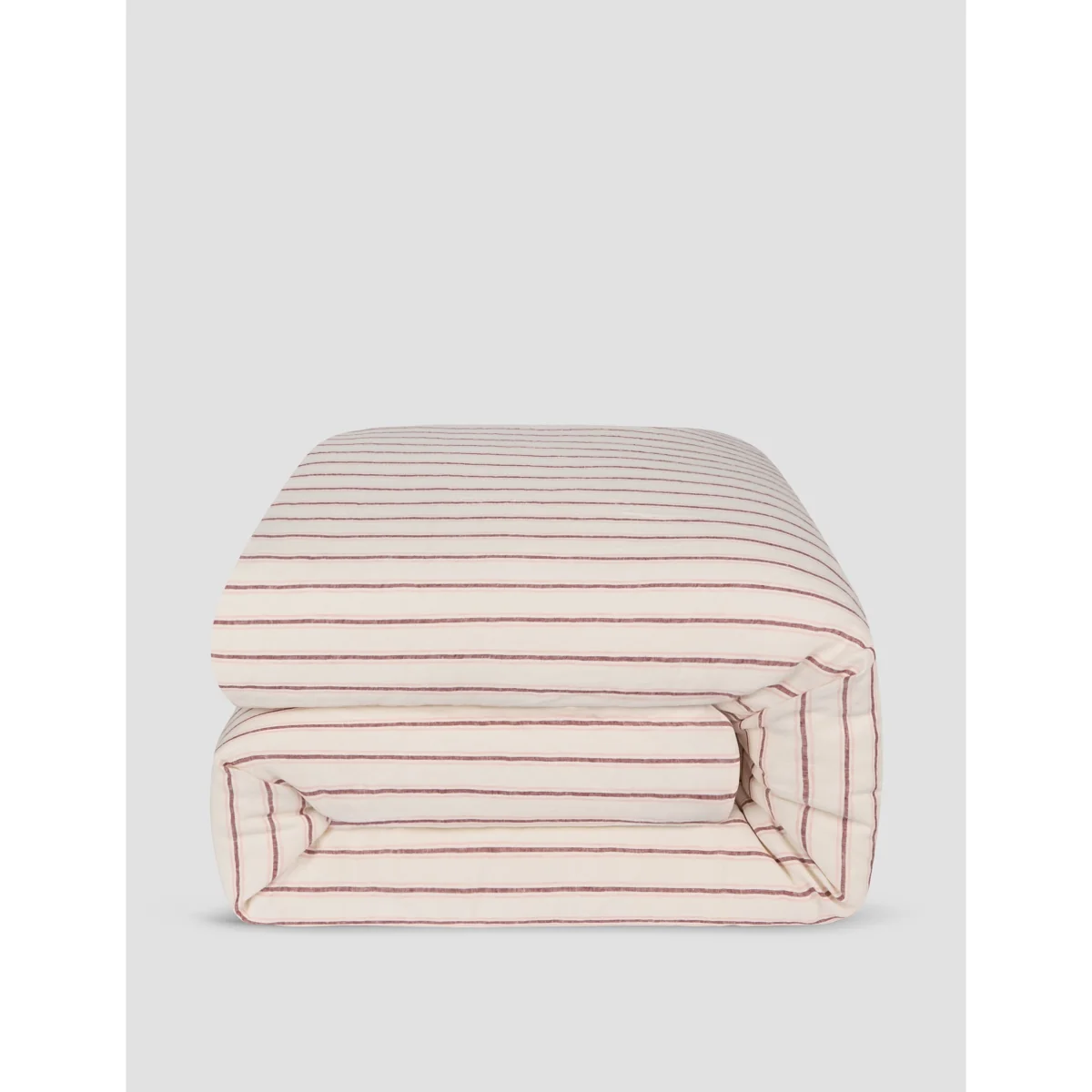 Piglet In Bed Pure Linen Walderton Stripe Duvet Cover Natural – image 4