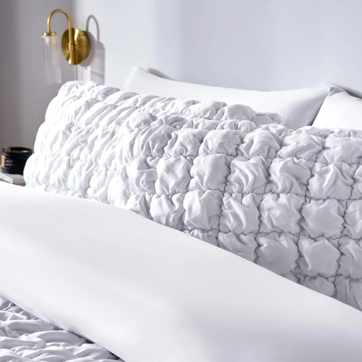 OHS Quilted Seersucker Duvet Cover Set - Multi / 1.31kg – image 17
