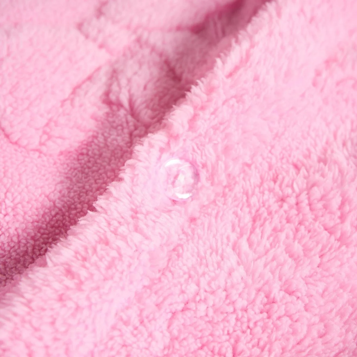 OHS Bows Tufted Teddy Fleece Duvet Cover Set - Pink / 1.35kg – image 3