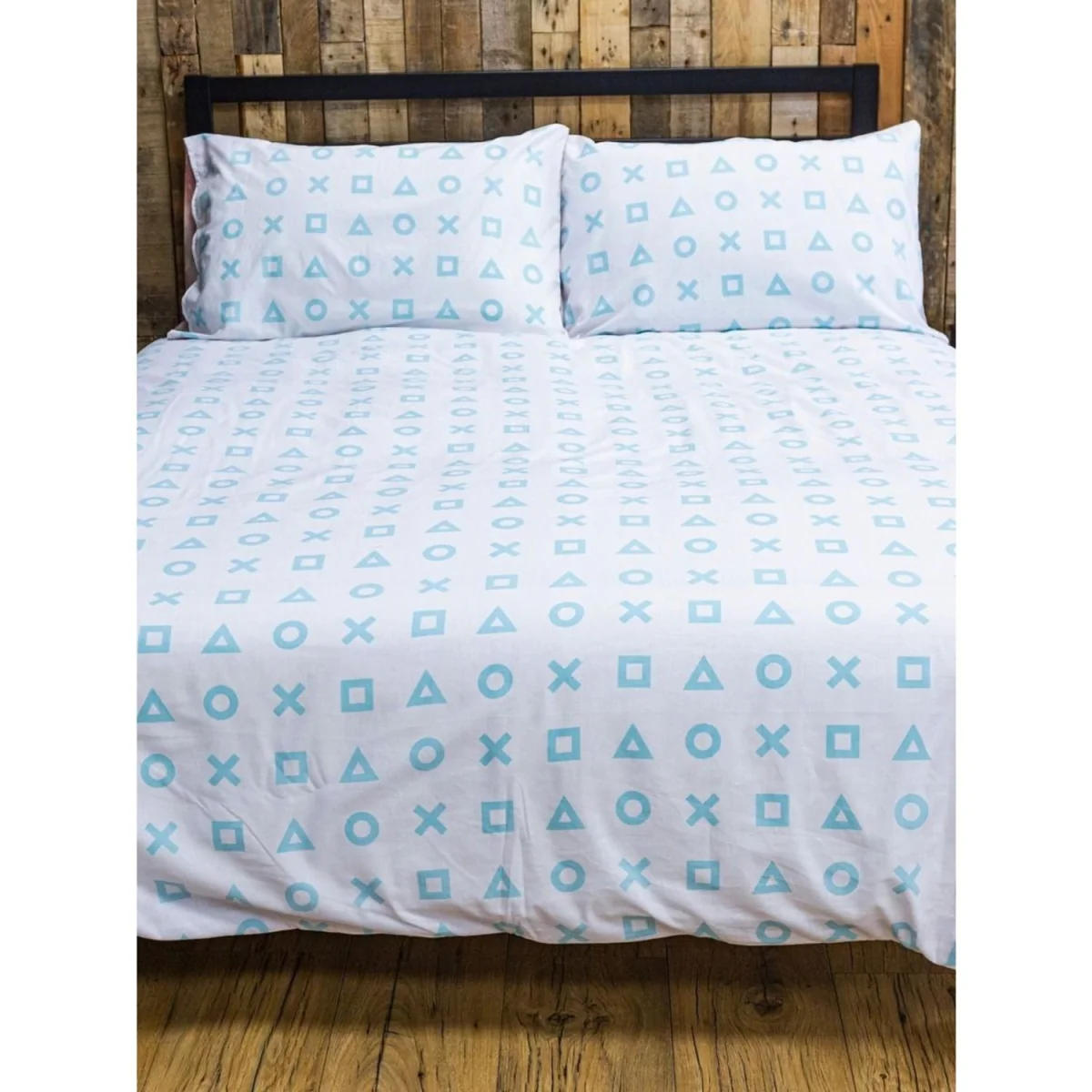 Playstation Marble Duvet Cover Set - Pink/Blue/White – image 2