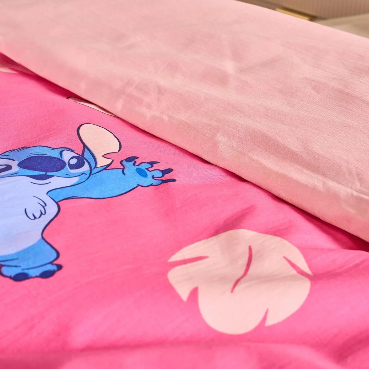 OHS Stitch Printed Duvet Cover Set - Pink – image 4